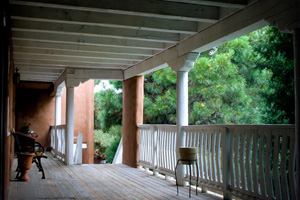 Image of porch for therapist Andrea Duff